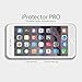 iProtector PRO - iPhone 6 Plus Screen Protector - Ultra Clear 5.5 Inch Full HD Ballistic Tempered Glass - 9h 0.33 mm - 2.5d Perfect Arc Curved Edge - Scratch & Water Proof - Easy to Install - 1 Pack
