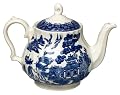 Churchill China Chelsea Blue Willow Tea Pot