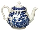 Churchill China Chelsea Blue Willow Tea Pot