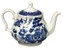 Churchill China Chelsea Blue Willow Tea Pot
