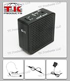 Aker Portable Voice Amplifier 16watts MR2200, Black