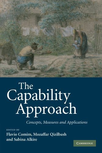 The Capability Approach: Concepts, Measures and Applications (2010-06-24)