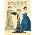 Italian and Spanish Fashion Designers Paper Dolls