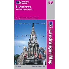 St.Andrews, Kirkcaldy and Glenrothes (Landranger Maps)