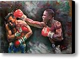 Floyd Mayweather Jr Boxing Canvas Print / Canvas Art - Artist Ylli Haruni