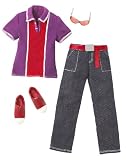 Barbie - R4269 - Accessoire poupée - Tenues de Ken - Collège