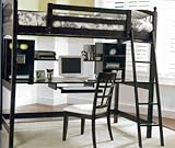 Cappuccino Work Station Bunk