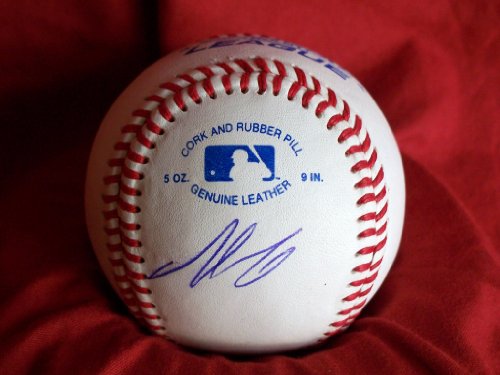 2011 NL All Star Matt Cain Autographed ROLB Baseball, San Francisco Giants, Proof Photo of Matt Signing for Us.
