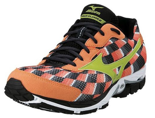 Mizuno Men's Wave Elixir 8 Running Shoe,Vibrant Orange/Lime/Anthracite,11 D US Mizuno Men's Wave Elixir 8 Running Shoe,Vibrant Orange/Lime/Anthracite,11 D US