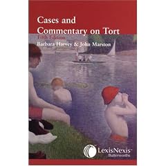 Harvey & Marston: Cases and Commentary on Tort