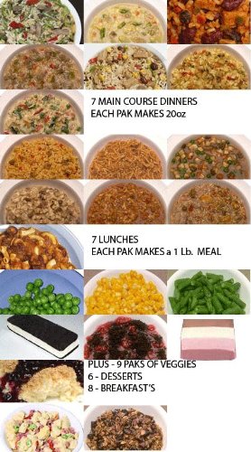 37 Pouch Mountain House Food Package 6/7 Yr Shelf Life All Pre Cooked - Just Add Water On Sale