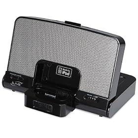 iLive Travel Speaker with iPod Dock (Black)