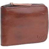 Lee Jeans Zip Wallet Portefeuille mixte adulte Cuir