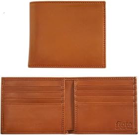 Buy Floto Brown Leather Double Billfold - wallet by Floto
