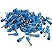 Wire Copper Crimp Connector Insulated Ferrule Pin Cord End Terminal Blue(Set of 100)