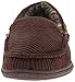 Dearfoams Men's Color Blocked Corduroy Moccasin