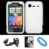 Clear Premium Soft Rubberized Silicone Skin Cover for Verizon Wireless New  ....