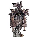 Schneider Black Forest MT6106/10 Feeding Birds 13 Inch 1 Day Cuckoo Clock