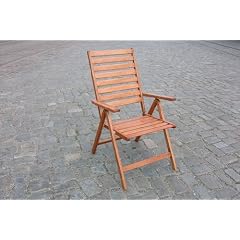 2x Klappsessel BAHIA aus FSC- Eukalyptus Hartholz