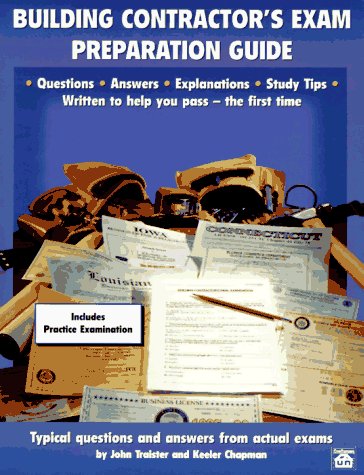 Building Contractor’s Exam Preparation Guide - Craftsman Book Company - CR222 - ISBN: 1572180307 - ISBN-13: 9781572180307