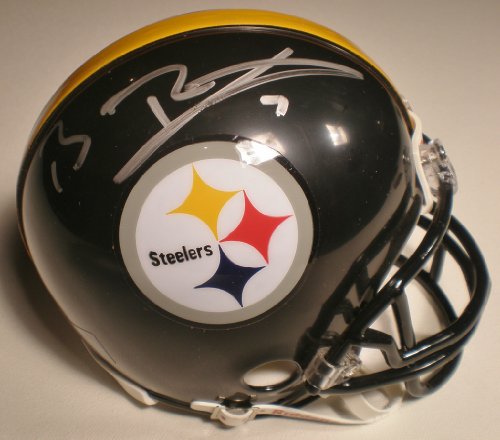 Ben Roethlisberger Autographed Pittsburgh Steelers Riddell Mini Helmet