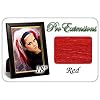 18" Inch Red Highlight Streaks Pro Extensions Premier Human Hair Extensions