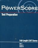 PowerScore Test Preparation: Full Length LSAT Course (Test 1, Lesson 1, Lesson 2) (Version M6.1)