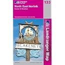North East Norfolk, Cromer and Wroxham (Landranger Maps) (OS Landranger Map)