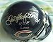 Dan Hampton autographed & HOF 2002 inscribed Chicago Bears mini helmet