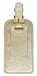 Metallics Leather Luggage Tags