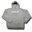 Dallas Cowboys NFL Hoody Sweatshirt (Gray) by Reebok