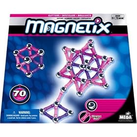 Magnetix Hot Pinks and Glitter 70ct
