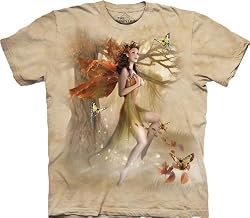 The Mountain Fairy in Forest Meadow Adult Tee T-shirt