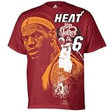 adidas Miami Heat LeBron James "Game Face 2" T-Shirt