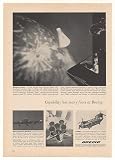 1966 Boeing Space Center Flight Simulation Print Ad