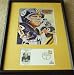 Terry Bradshaw autographed Steelers Legends magazine cover framed with Hall of Fame cachet