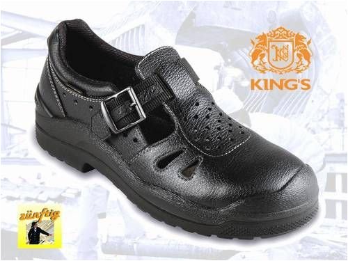 Sandale S1 schwarz Gr. 38-48