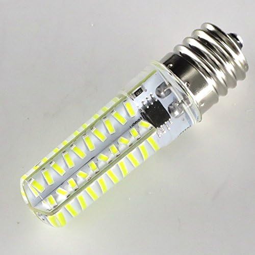 Honcaly® Pack of 10 pcs 110v 6w E17 Dimmable LED Light Chandelier Dimmable Bulb Halogen Replacement White 6000k Crystal Ceiling Lamp Light