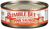 Bumble Bee Foods Wild Pink Salmon Skinless Boneless, 5-Ounce Cans (Pack of 24)