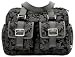 Baby : Charcoal/ Black Floral Jacquard Carry All Diaper Bag