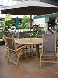 Henley 6 Seater Textilene Set - Brown