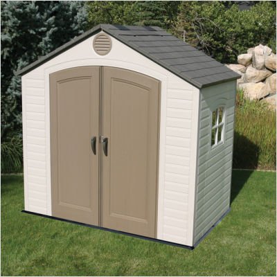 Lifetime 6406 8 ft x 5 ft Outdoor Storage Shed