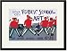 Black Framed/Matted Print 17x23, Sioux City Public School Art