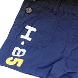 Tommy Hilfiger INfant H-85 Poplin Shortall - Masters Navy
