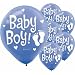 Baby Boy Blue 12in Balloons 20ct
