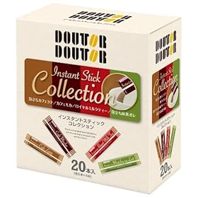 【クリックで詳細表示】ドトール インスタントスティックコレクション20P