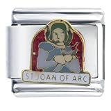 St Joan Of Arc Italian Charm