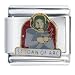 St Joan Of Arc Italian Charms Bracelet Link