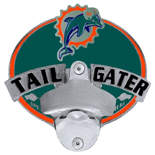 Miami Dolphins Bottle Opener Hitch Cover