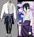 NARUTO Anime Uchiha Sasuke 3. Cosplay Kostüm , Größe M:(160-165 CM,50-55kg)